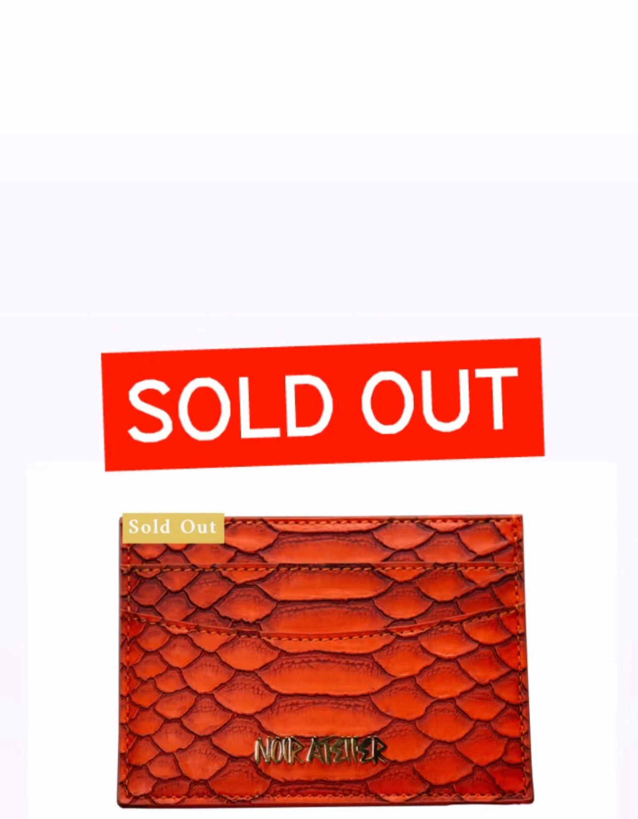 Orange Python Cardholder Season 01